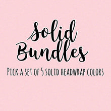 Load image into Gallery viewer, Solid Headwraps Bundle
