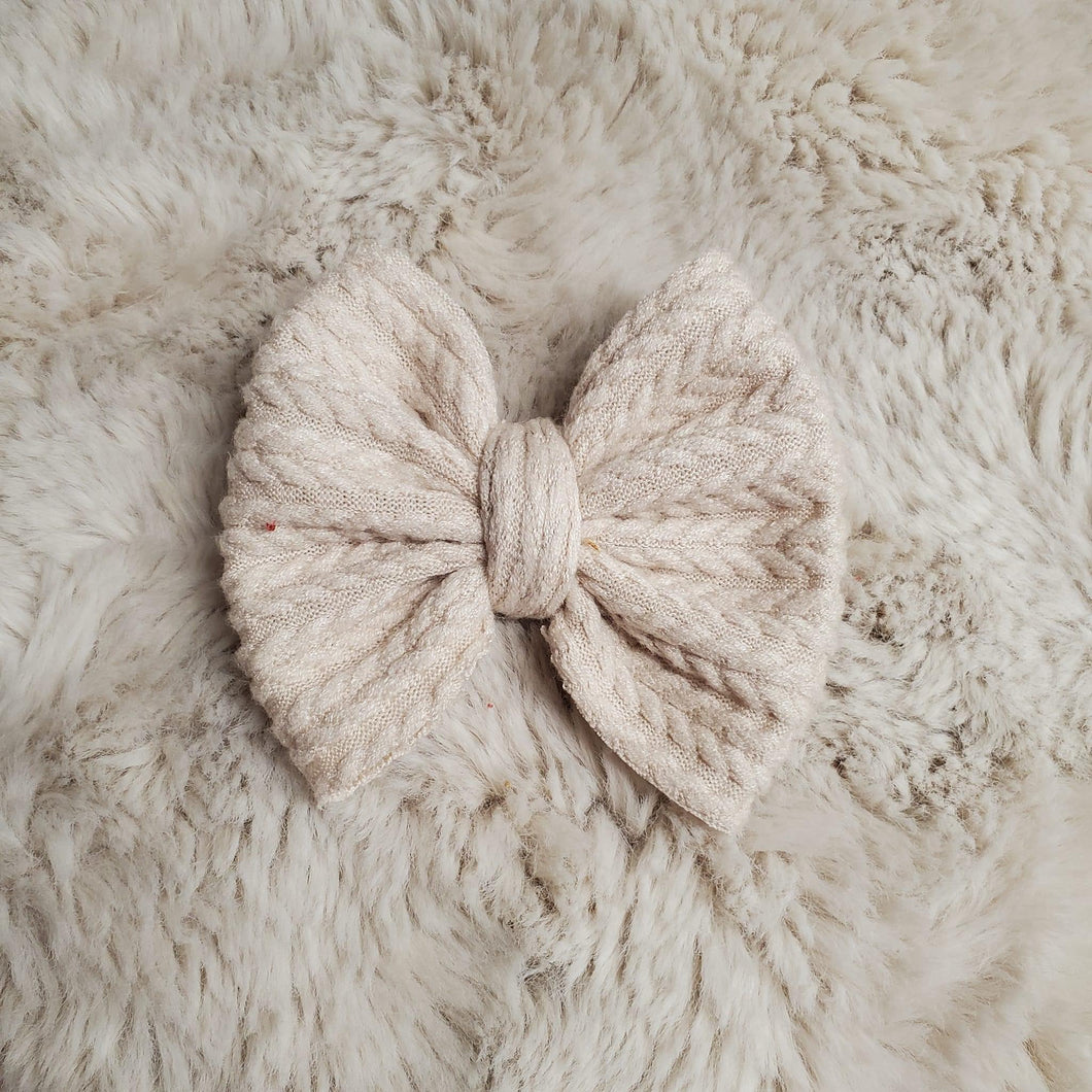 Cold Foam Sweater Bow