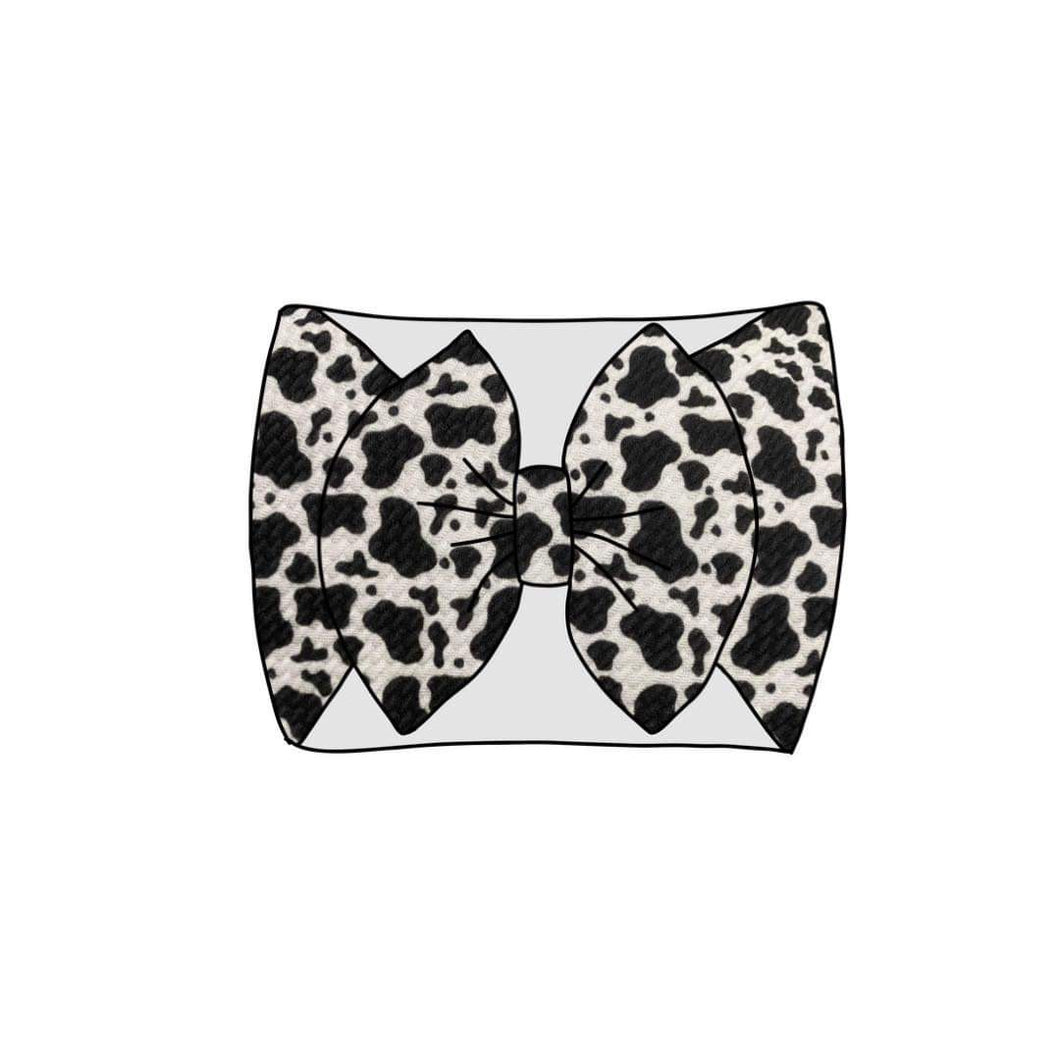 Cow Print Headwrap