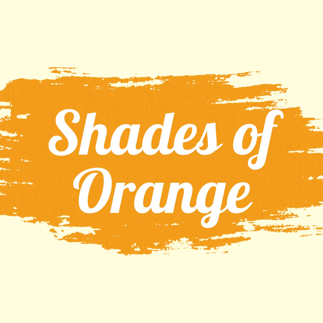 Shades of Orange - Top Knots