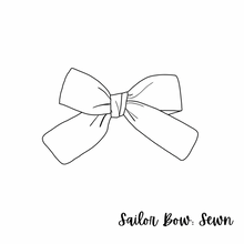 Load image into Gallery viewer, Christmas Drop Sailor Bow
