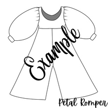 Load image into Gallery viewer, Christmas Drop: Petal Romper
