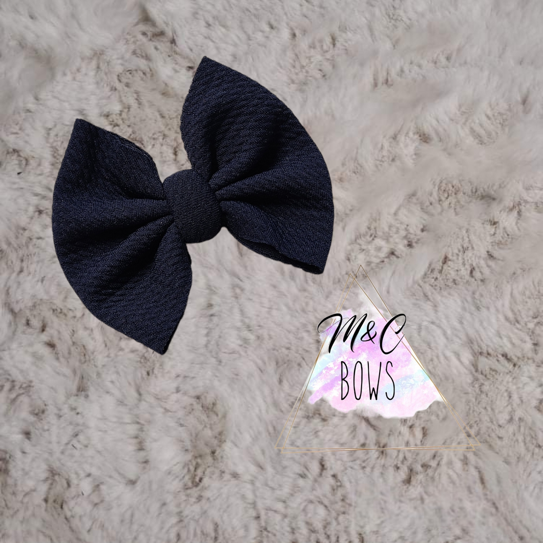 Navy Twisted Headwrap